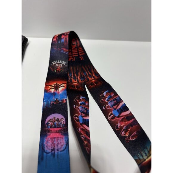 Stranger Things Pencil Case and Lanyard Netflix TV Show Merch School Set - Picture 3 of 5